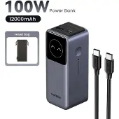 UGREEN Nexode 100w 12.000mah Power Bank Argenté