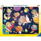 Ravensburger Puzzle Animaux dans l'espace 40 pièces