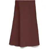 Vero Moda Inara Midi Skirt Rouge L Femme