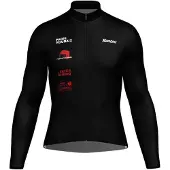 Santini Paris-roubaix 2026 Long Sleeve Jersey Noir M Homme