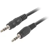 Lanberg Câble audio minijack stéréo - minijack M/M 1,2 m