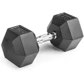 Gymstick Pro 27.5kg Hex Dumbbell Argenté 27.5 kg