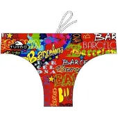 Turbo Barcelona Lights Swimming Brief Rouge L Homme