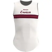 Santini Eroica Timo Sleeveless Base Layer Blanc M Homme