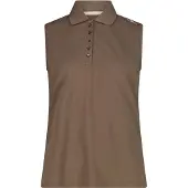 CMP 3t59776 Polo sans manches marron femme M marron M