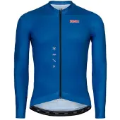 Suarez Ease 2.4 Long Sleeve Jersey Bleu S Homme