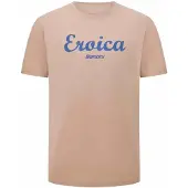 Santini Eroica Cipressi Short Sleeve T-shirt Beige S