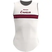 Santini Eroica Timo Sleeveless Base Layer Blanc XS Homme