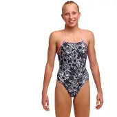 Funkita Fks036 Swimsuit Noir 10 Years Fille