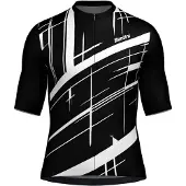 Santini Sketch Short Sleeve Jersey Noir L Homme