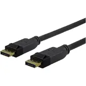VivoLink Pro Displayport DP Cable 2 M (2 m), Câble vidéo, Noir