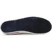 Pepe Jeans pour homme. PMS30915 Baskets Blucher en toile blanche (42), Tissu, Plat, Lacets, Casuel
