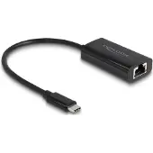 DeLOCK USB Type-C Adapter zu Gigabit LAN mit Power Delivery
