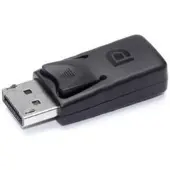 Microconnect DISPLAYPORT-DUMMY1 Câble DisplayPort Noir