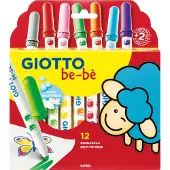 Adlibris Crayons de couleur be-bé Multicolore, 12 pièces (12x)