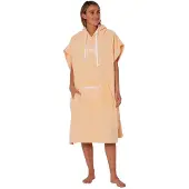 Ocean & Earth Hooded Poncho Orange