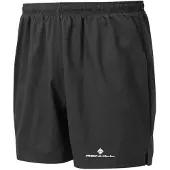 Ronhill Short de course Core 5" pour homme, performance et confort - Noir - S