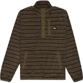 Quiksilver No Destination Half Zip Fleece Marron M Homme