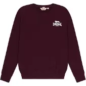 Lonsdale Sweat-shirt 'LONGRIDGE' rouge foncé