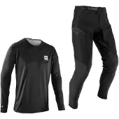 Leatt Gravity 1.0 Long Sleeve T-shirt Noir S Homme