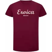 Santini Eroica Cipressi Short Sleeve T-shirt Rouge M
