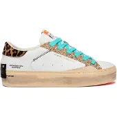 Crime London Distressed Platform Trainers Blanc EU 37 Femme