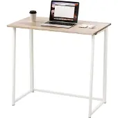 OEM Bureau pliant couleur chêne pour le télétravail
