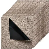 Vevor Dalle de Moquette Autocollante Carrée 45,7x45,7 cm