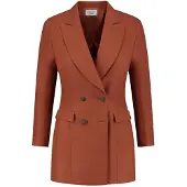 Vulto Blazer rouge rouille
