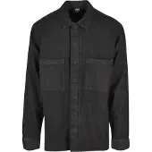 Urban Classics Chemise noir denim