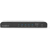 Nedis Hdmi Splitter 4 Port Hdmi In To 4xhdmi Out 4k Metal 60hz Clair