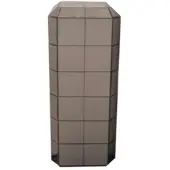 Light & Living Colonne Marron Verre Luciano