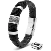 SERASAR Bracelet 'Ring' argent