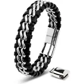 SERASAR Bracelet 'Steel' argent
