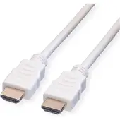 Value HDMI – HDMI (7.50 m), Câble vidéo, Blanc