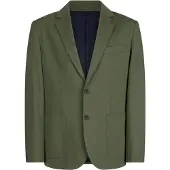 Liu Jo Veste de costume 'UOMO GIACCA BLAZER JERSEY GIACCA' vert foncé