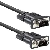 ACT Câble de connexion VGA mâle - mâle de 1,8 mètre (1.80 m), Câble vidéo, Noir
