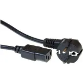 Eminent Powercord connecteur de courant CEE7/7 mâle (angle)
