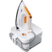 Braun CareStyle Compact Pro, Centrale Vapeur 2400W 1.5L, IS2561WH, Blanc/Orange