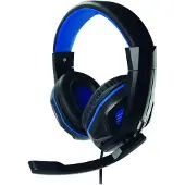 Steelplay HP41 Casque Avec fil Arceau Jouer Noir, Bleu