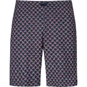 Mey Pantalon de pyjama 'Bike Rush' marine / bleu clair / rouge / blanc