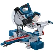 Bosch Scie à onglets Ø254mm sans-fil BITURBO GCM 18V - 254 mm - 0 601 B51 100 Professional (vendu sans batterie) en carton avec accessoires