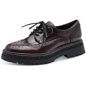 Tamaris Chaussure à lacets bordeaux