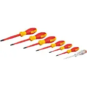 Bosch Professional Vde Tx Insulated Screwdriver Set 7 Pieces Orange