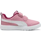 Puma Courtflex V3 V Ps Trainers Rose EU 27 1/2 Enfants