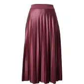 Vila Nitban Midi Skirt Rouge 2XL Femme