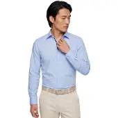 BOSS Chemise Slim en coton stretch