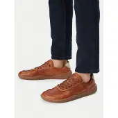 Pikolinos unisex. U9F-6363C1 Pantoufles en cuir marron Aranjuez (37), Plat, Lacets, Casuel