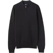 GOBI Cashmere Pull-over noir denim