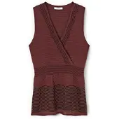 Motivi Tops en tricot marron